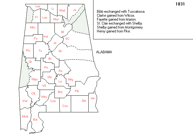 AniMap Alabama 1831