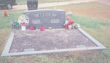 Patrick and Adeline Brock's Grave