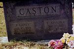 Eva and Jesse Caston Grave