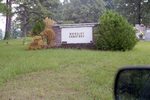 Woosley Cemetery Sign