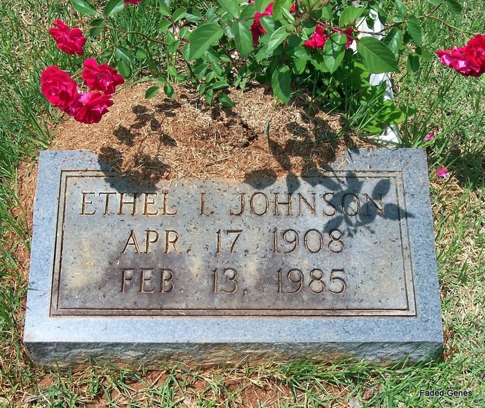 Ethel Irene <i>Johnson</i> Johnson