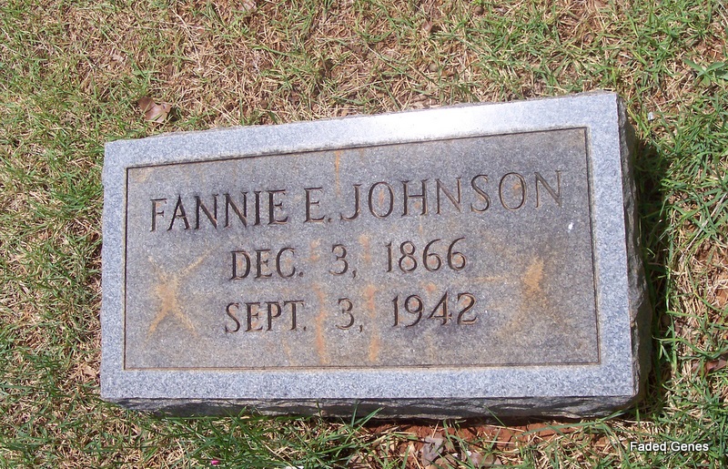 Frances Elizabeth Fannie <i>Stringer</i> Johnson