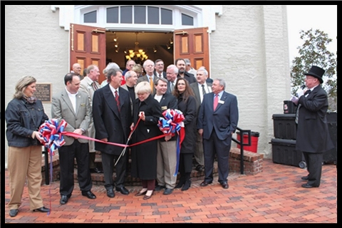 Shelby County Museum & Archives Ribbon Cutting - 2010