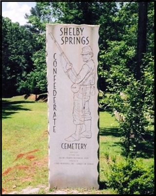 Shelby Springs Confederate Cemetery Monument
