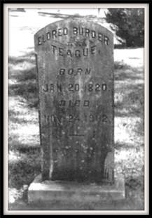 E.B. Teague Grave Marker